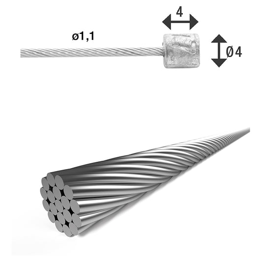 XLC SH-X17 Shift cable 4000 mm