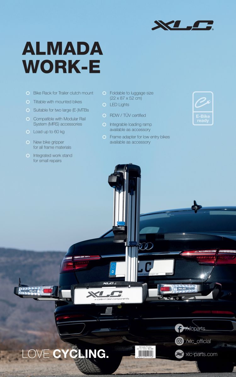 XLC Towbar display stand