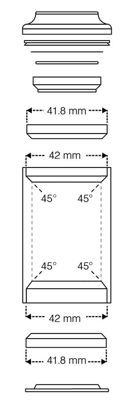 STRONGLIGHT Headset Light'in Al 1 1/8"