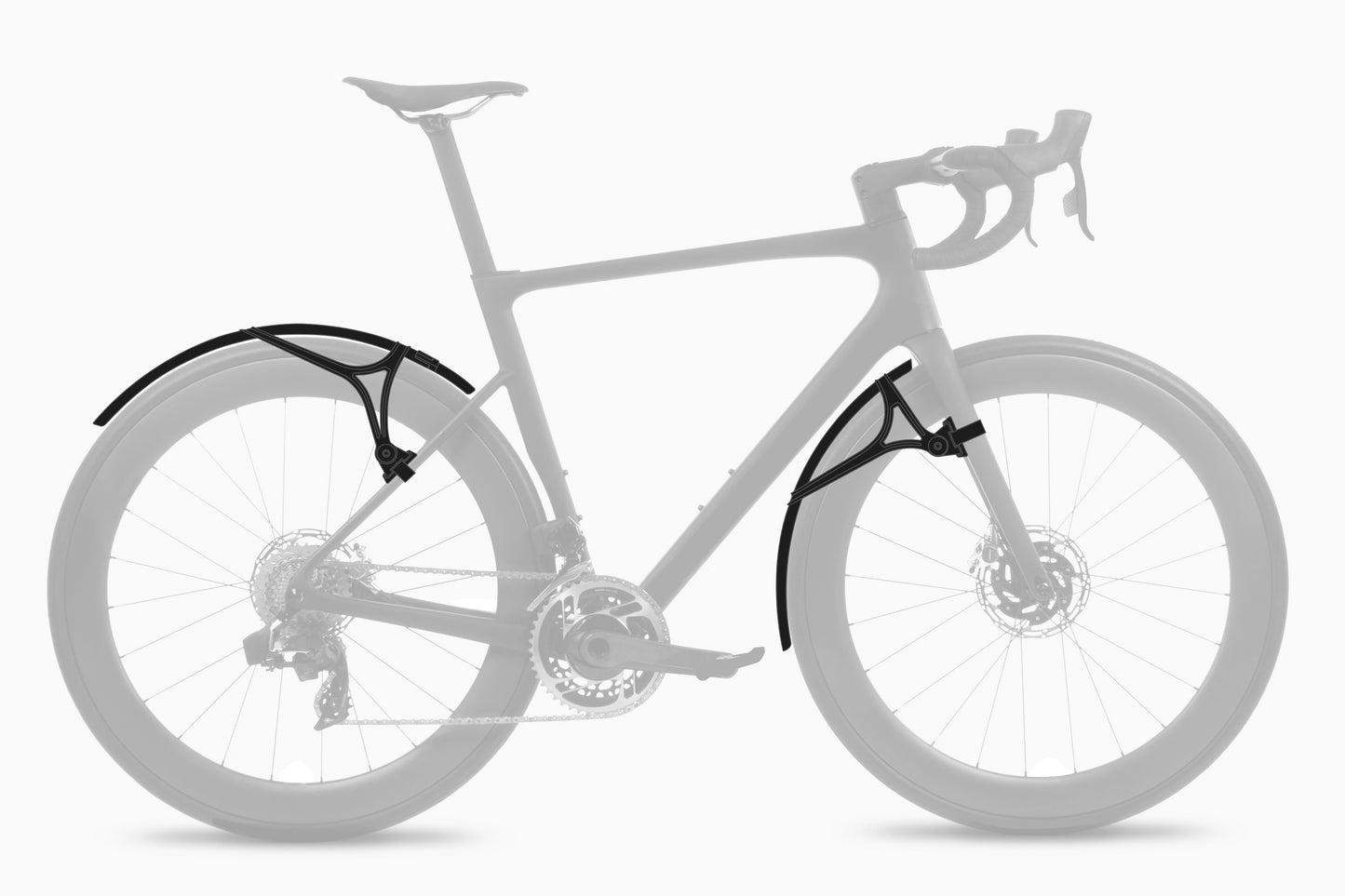 ZÉFAL Mudguard Shield R35 Set Front and