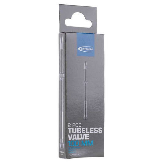 SCHWALBE Tubeless valve 100 mm Black