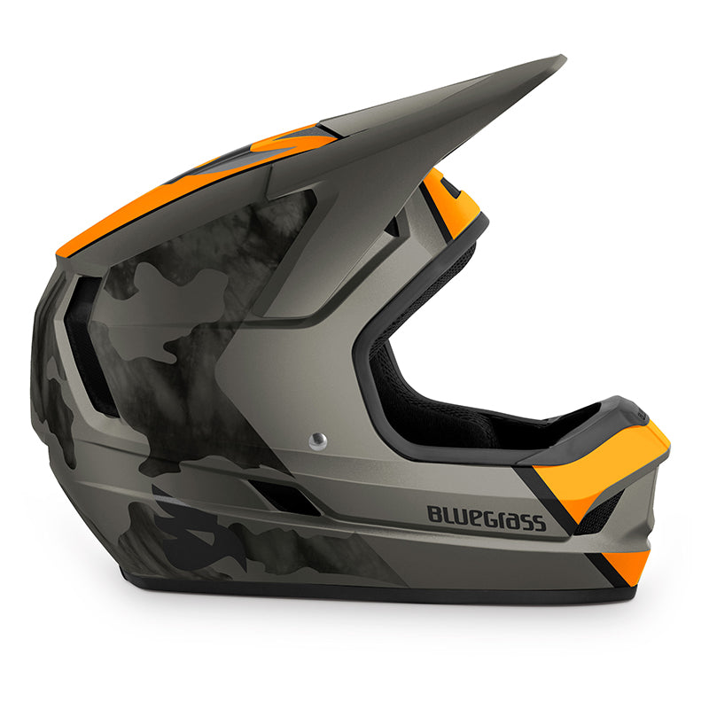 BLUEGRASS Helmet Legit Orange Camo/Matt