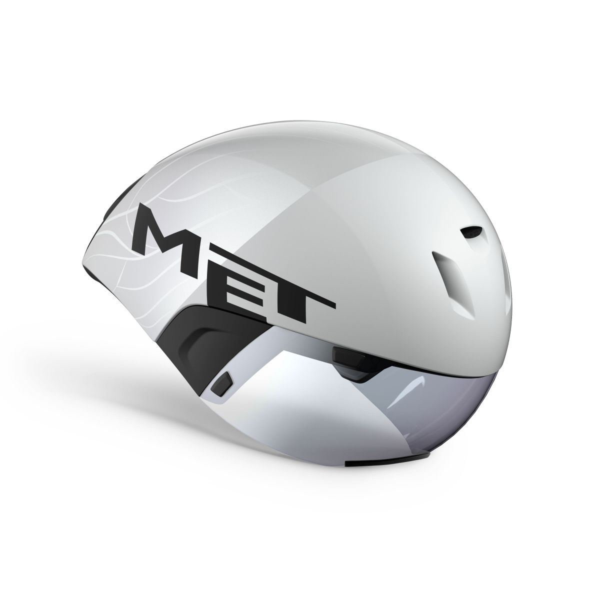 MET Helmet Codatronca White Silver/Matt