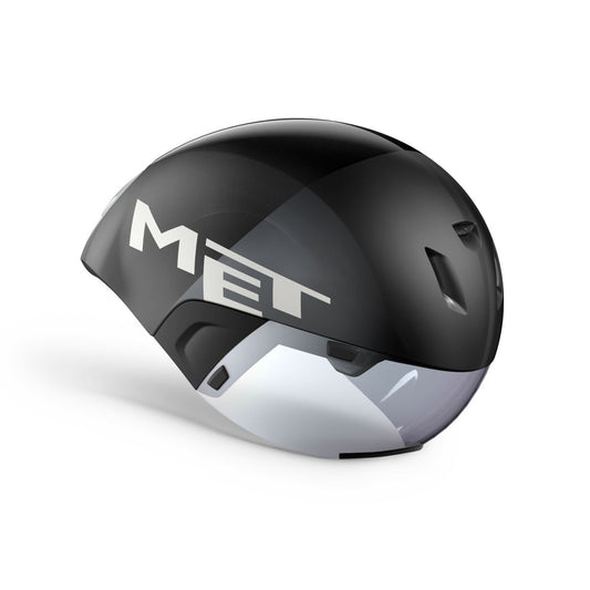MET Helmet Codatronca Black Silver/Matt