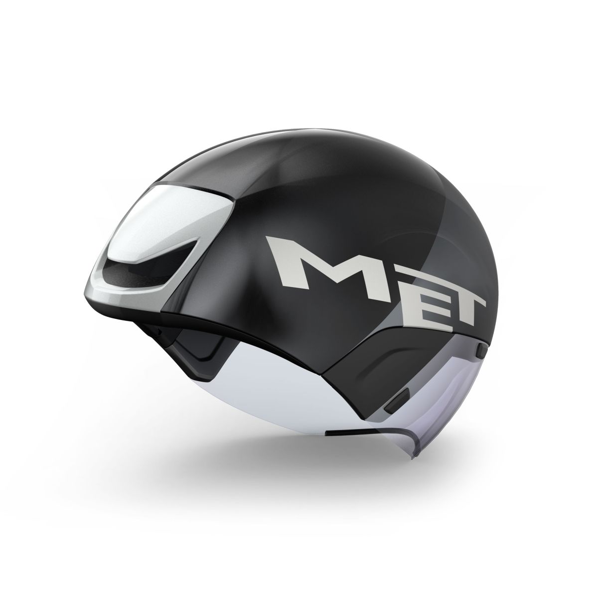 MET Helmet Codatronca Black Silver/Matt