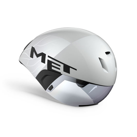 MET Helmet Codatronca White Silver/Matt