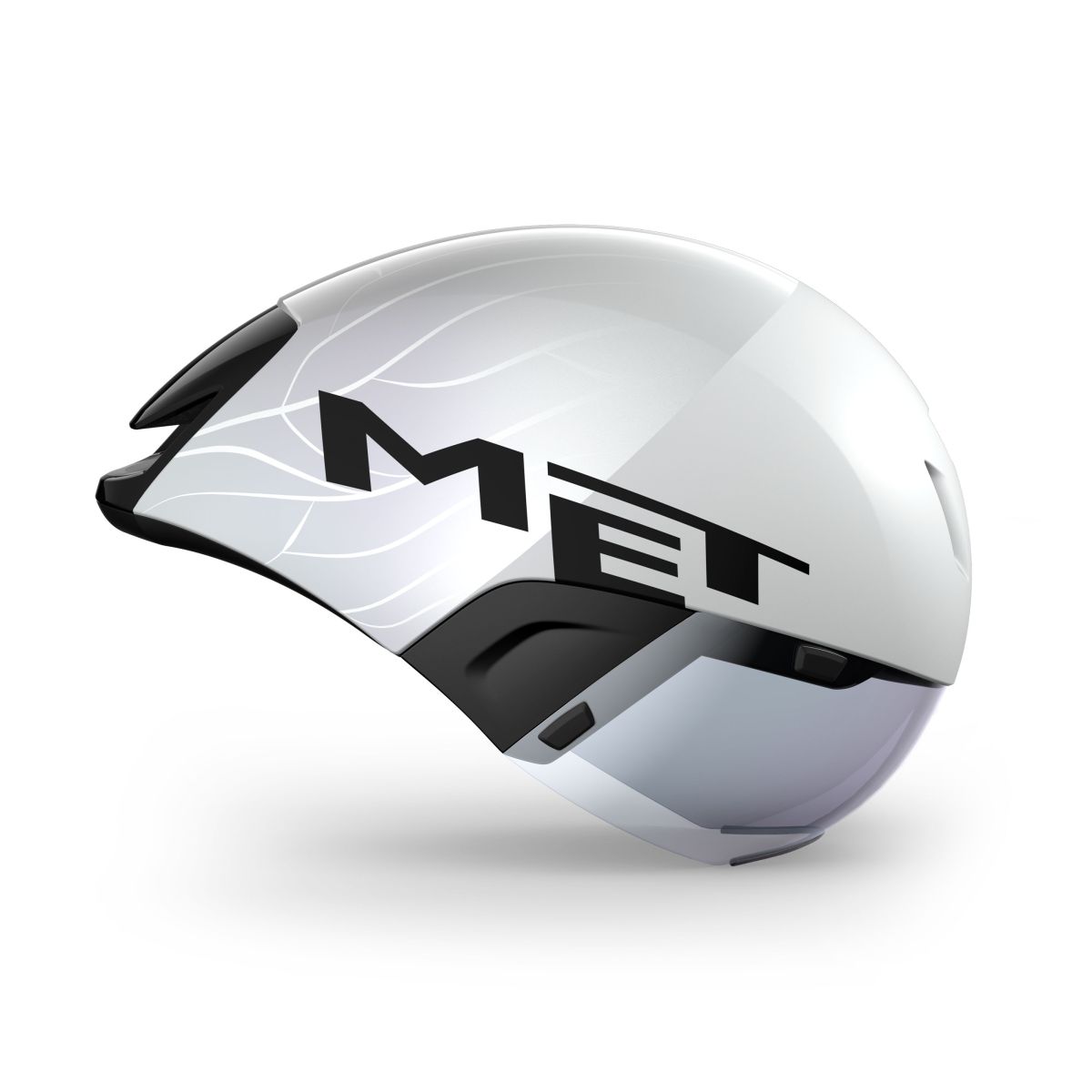 MET Helmet Codatronca White Silver/Matt