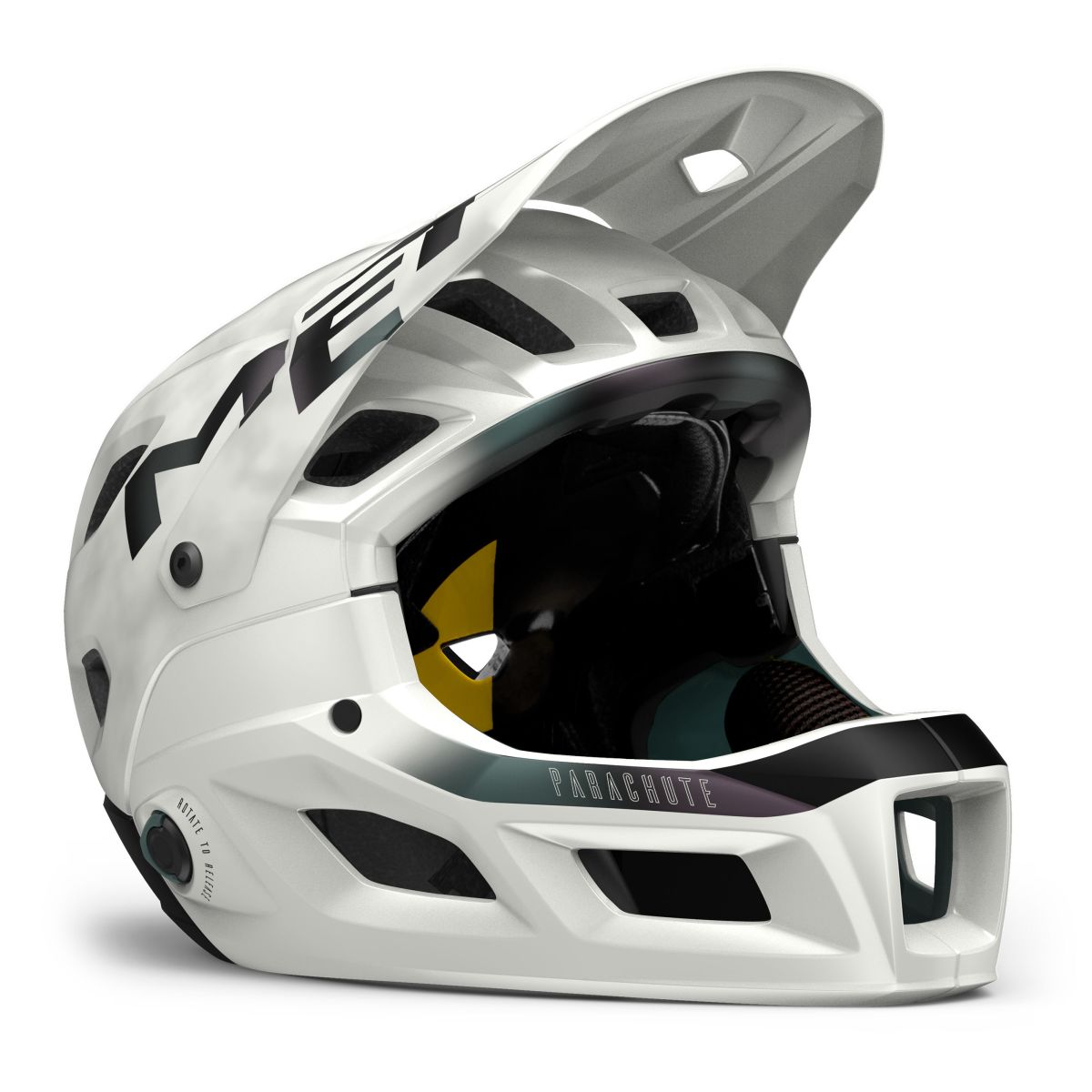 MET Helmet Parachute MCR MIPS White