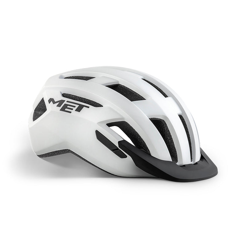MET Helmet Allroad White/Matt S (52-56
