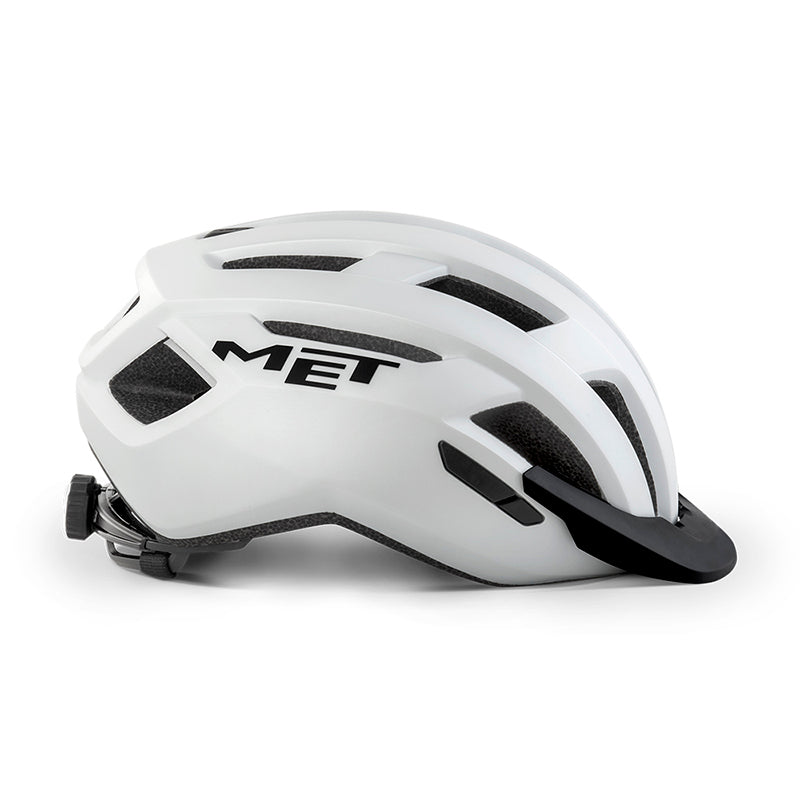 MET Helmet Allroad White/Matt S (52-56