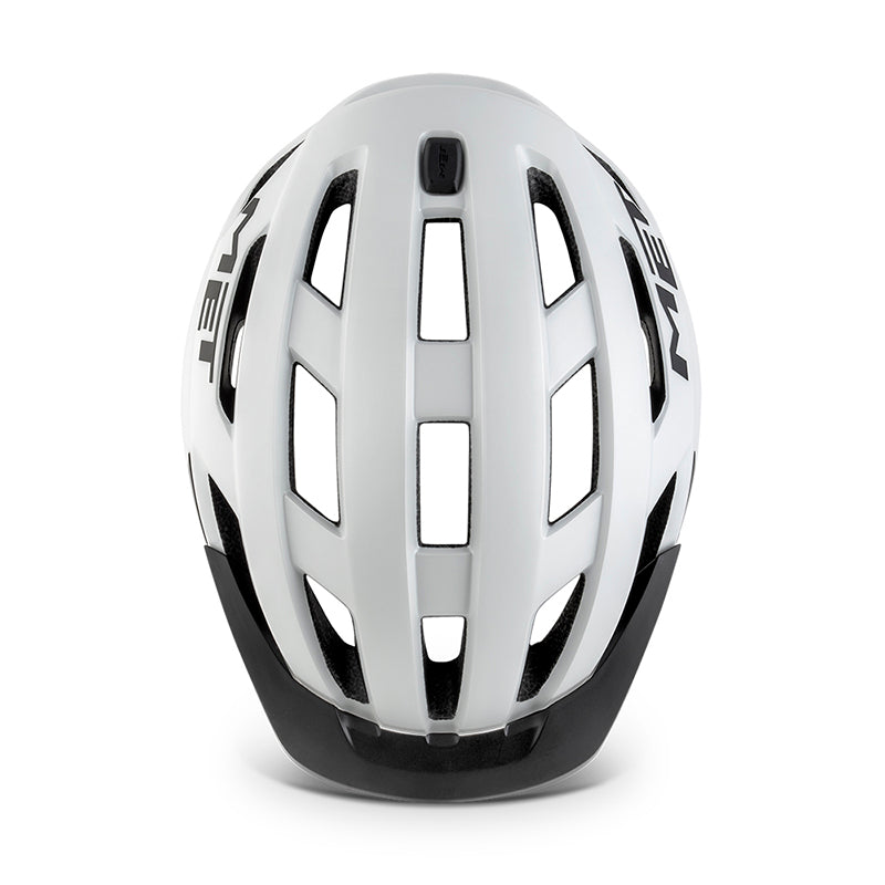 MET Helmet Allroad White/Matt S (52-56