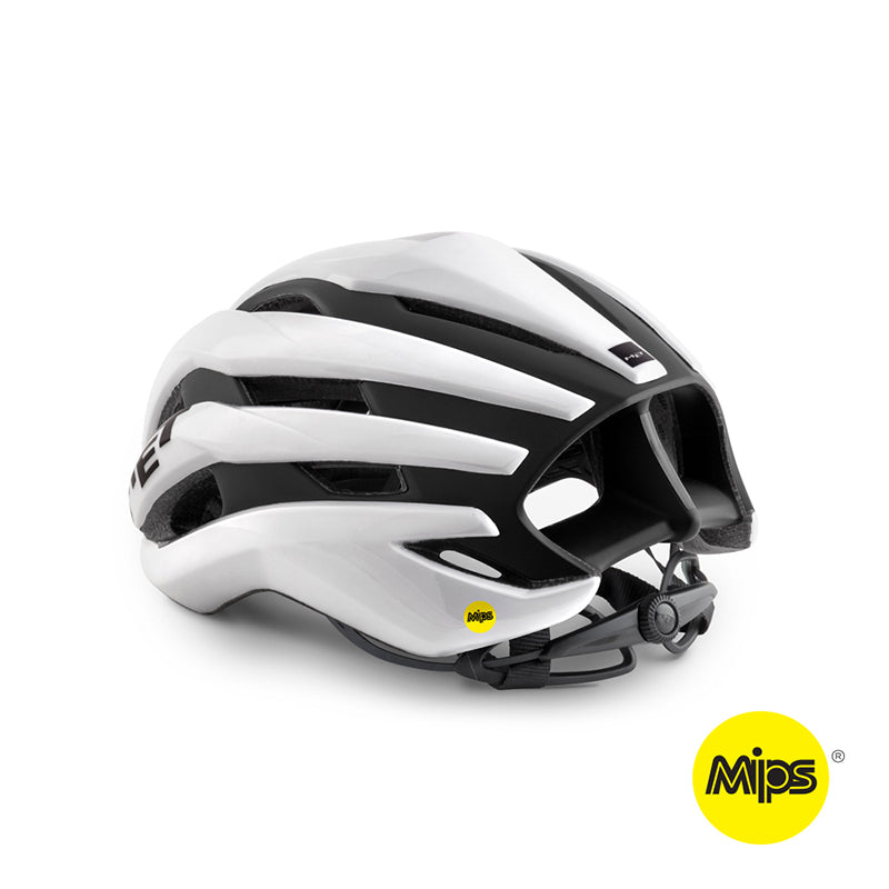MET Helmet Trenta MIPS White Black/Matt