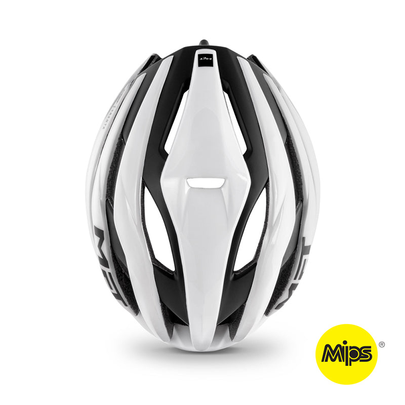 MET Helmet Trenta MIPS White Black/Matt