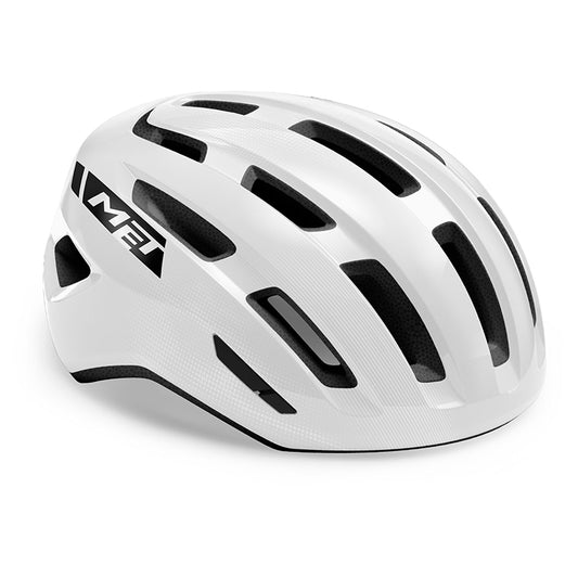 MET Helmet Miles White/Glossy L (58-61