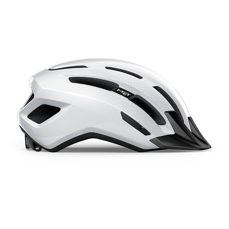 MET Helmet Downtown White/Glossy S/M