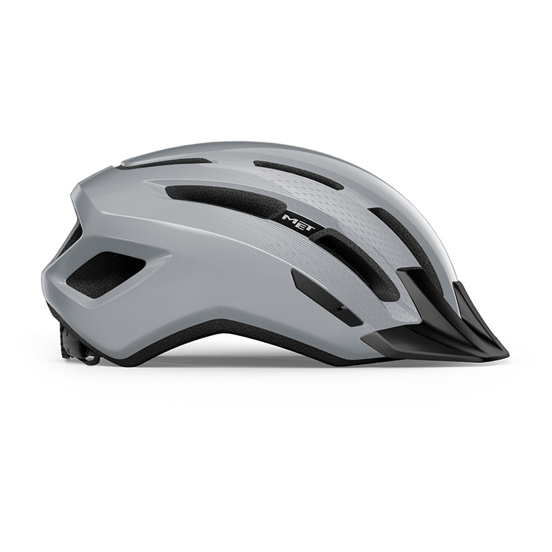 MET Helmet Downtown Gray/Glossy S/M