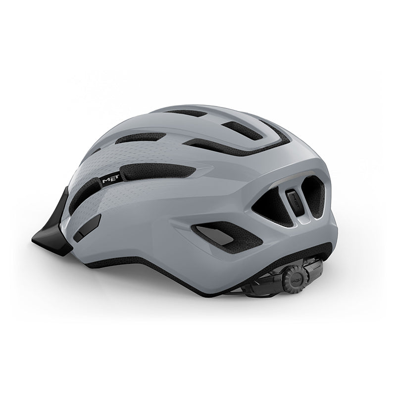 MET Helmet Downtown Gray/Glossy S/M