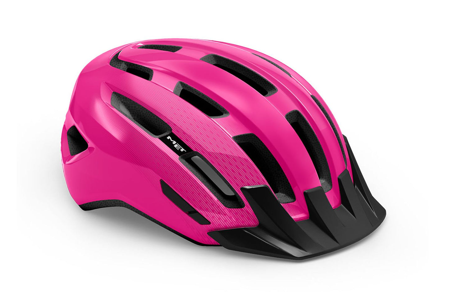 MET Helmet Downtown Pink/Glossy S/M