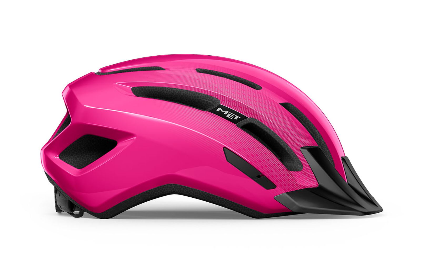 MET Helmet Downtown Pink/Glossy S/M
