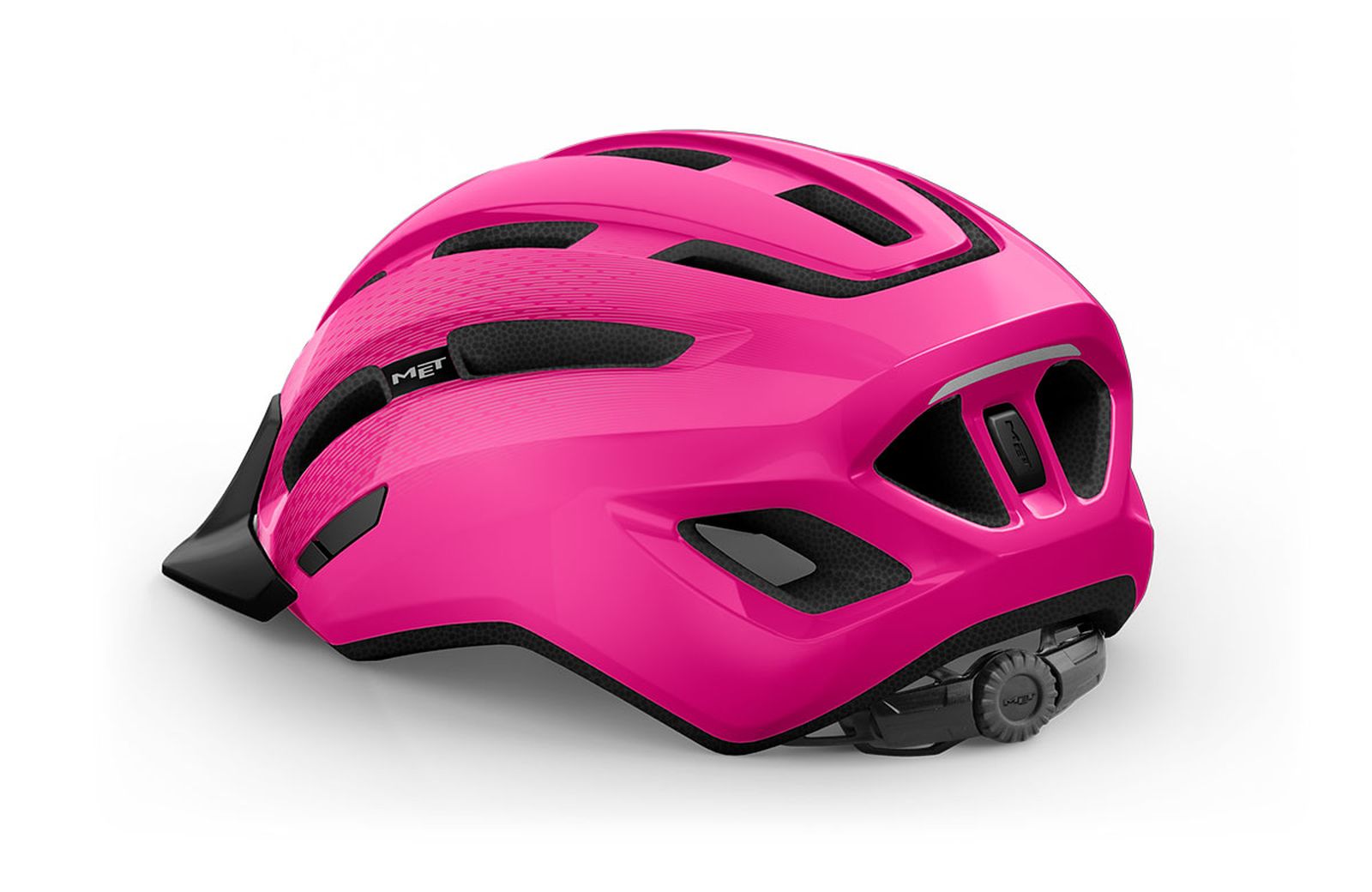 MET Helmet Downtown Pink/Glossy S/M