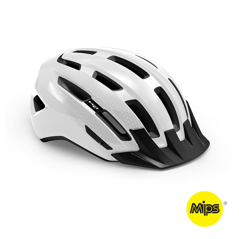 MET Helmet Downtown MIPS White/Glossy L