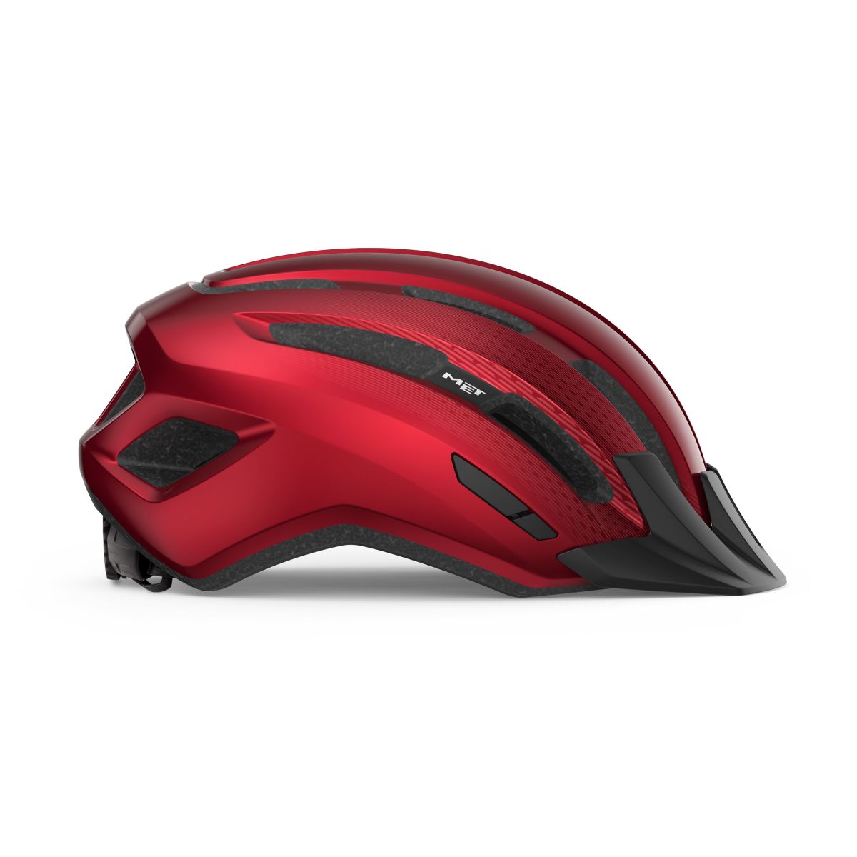 MET Helmet Downtown MIPS Red/Glossy L