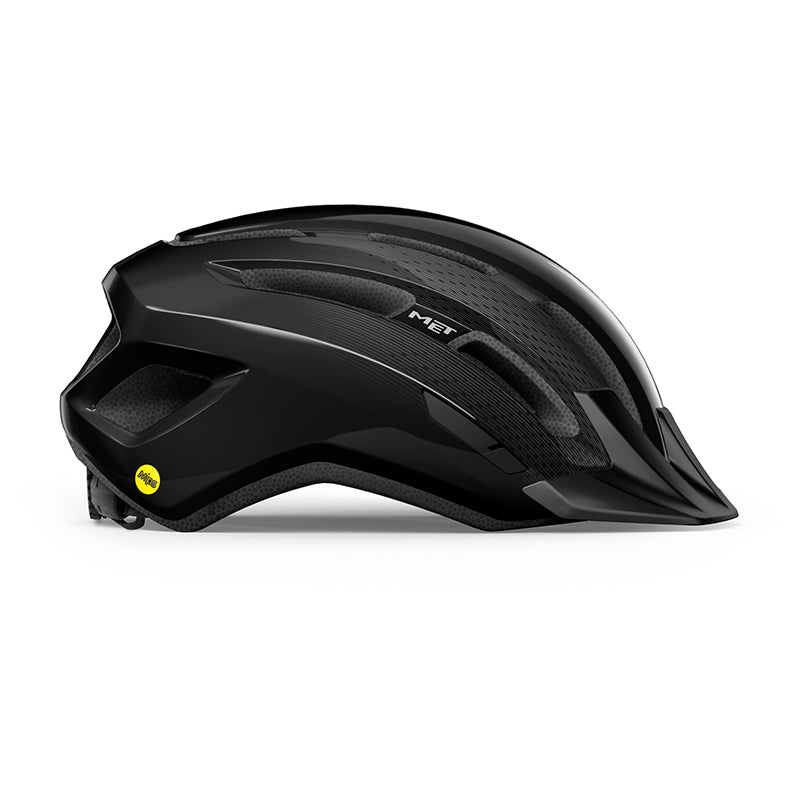 MET Helmet Downtown MIPS Black/Glossy