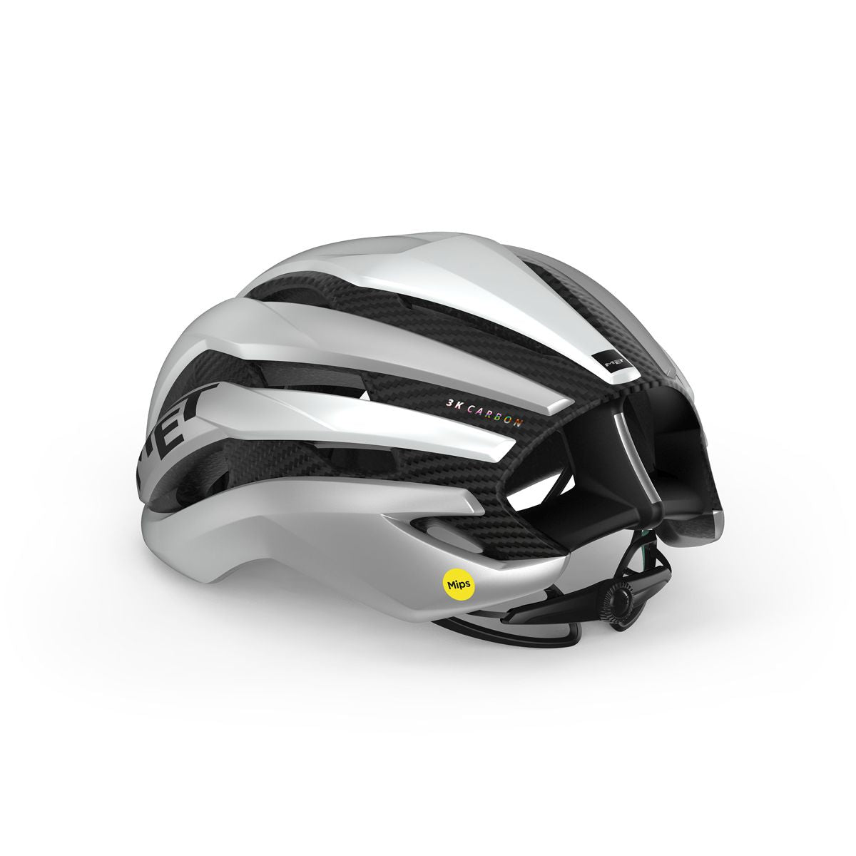 MET Helmet Trenta 3K Carbon MIPS White