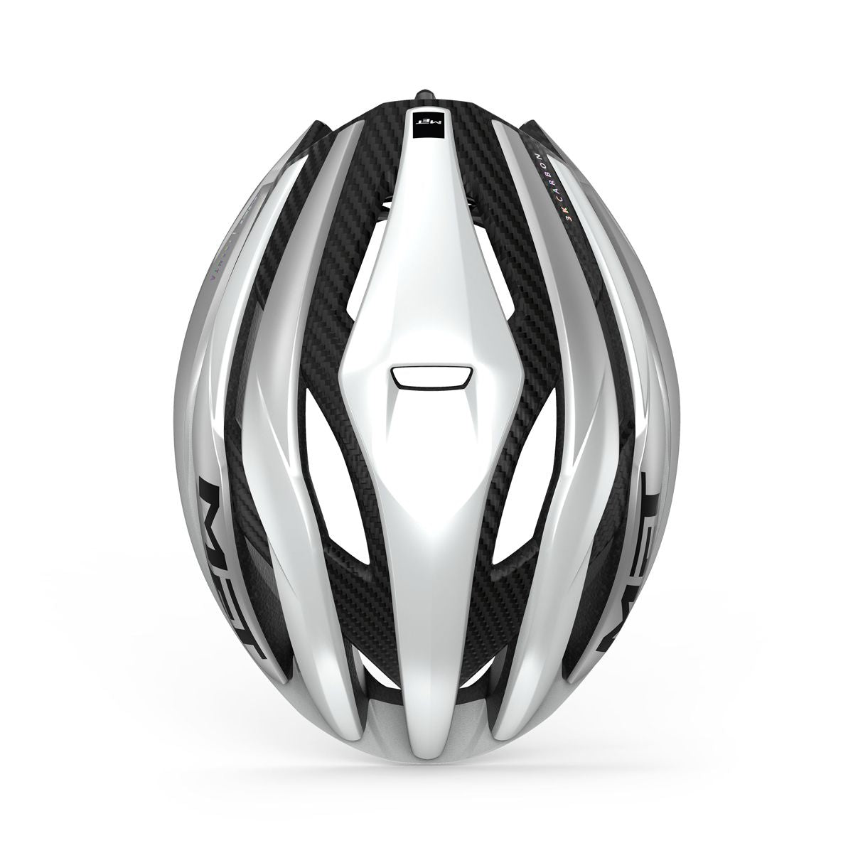 MET Helmet Trenta 3K Carbon MIPS White