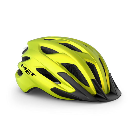 MET Helmet Crossover Lime Yellow