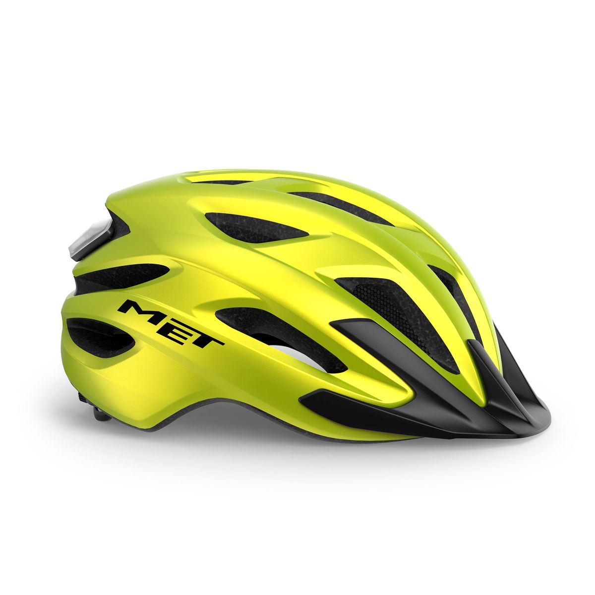 MET Helmet Crossover Lime Yellow