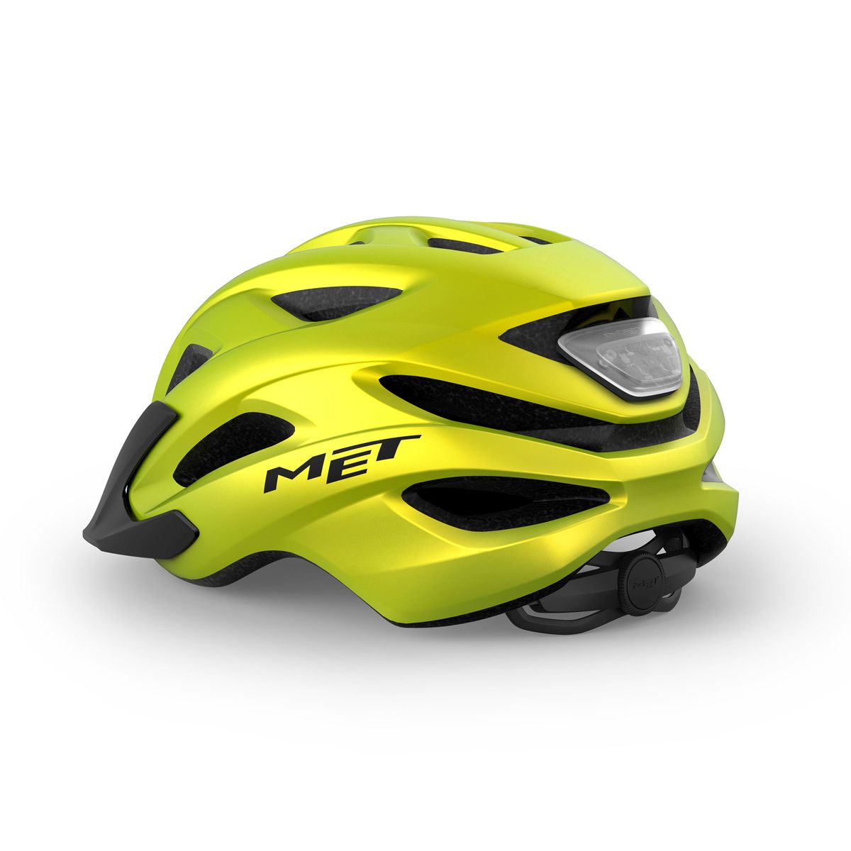 MET Helmet Crossover Lime Yellow