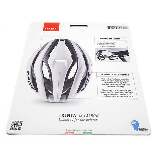 MET Trenta 3K Carbon 20x26 cm