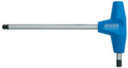 UNIOR T-handle ball-end hex wrench