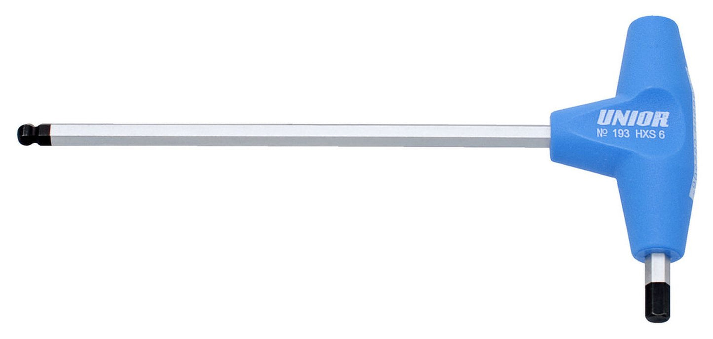 UNIOR T-handle ball-end hex wrench