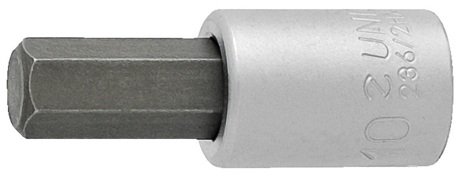 UNIOR Hex screwdriver socket 3/8" Size: