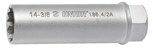 UNIOR Spark plug socket 3/8" Size: 14.