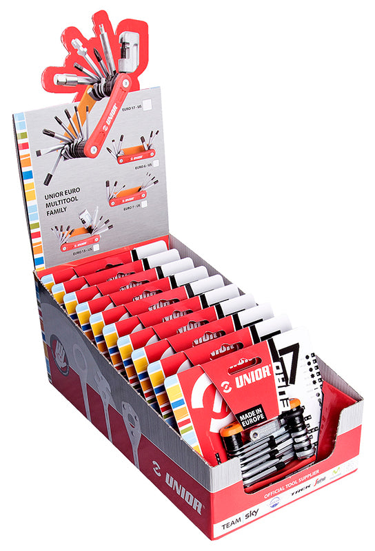 UNIOR Multi-tool EURO17 Red