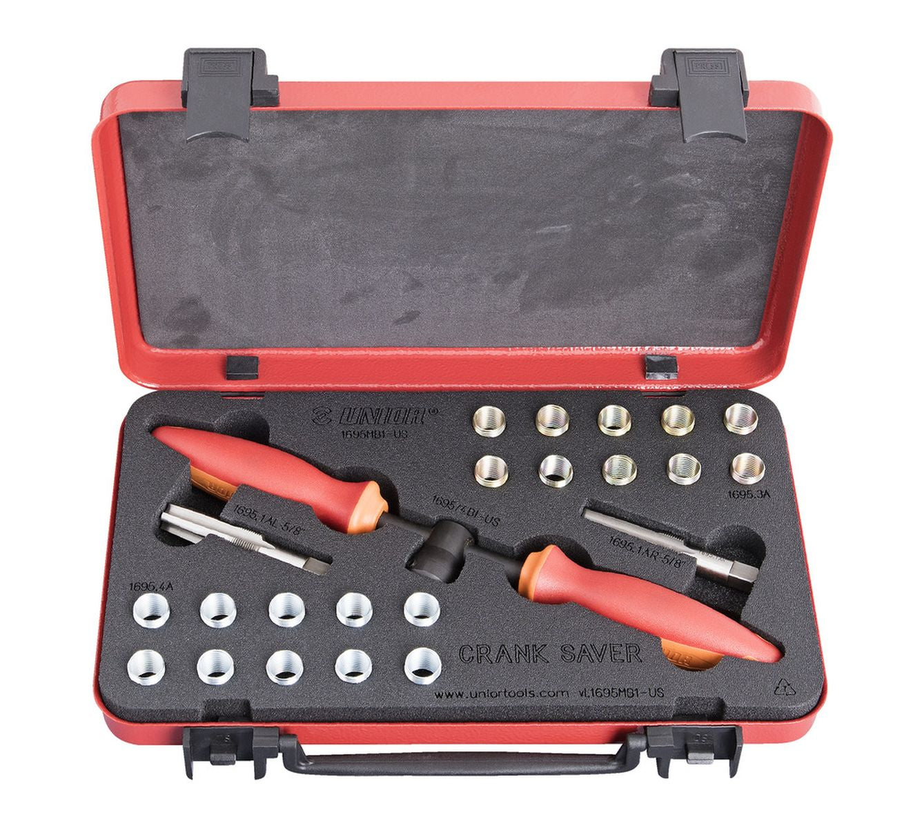 UNIOR Pedal thread repair and insert