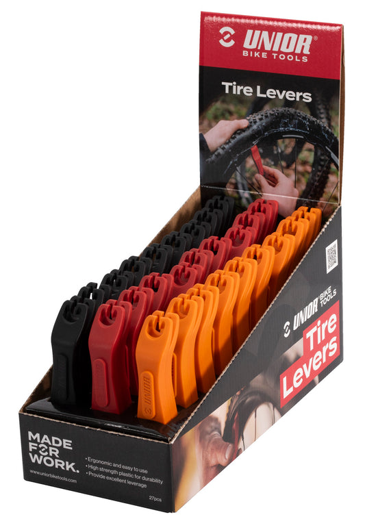 UNIOR Set of tire levers in a box, 27