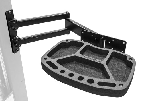 UNIOR Tool tray with foldable arm for