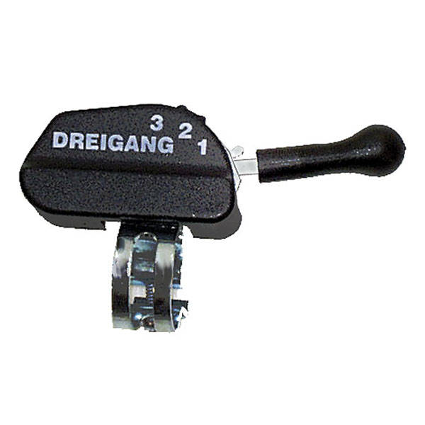 CONNECT Thumb shifter T3 Black 3 speed