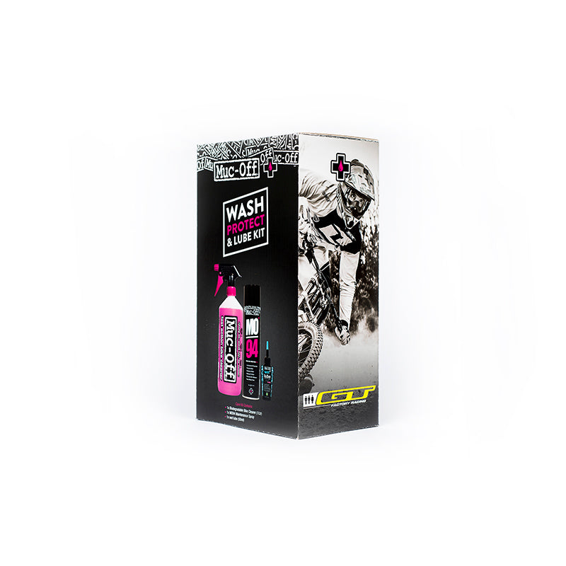 MUC-OFF Wash, Protect and Wet Lube Kit