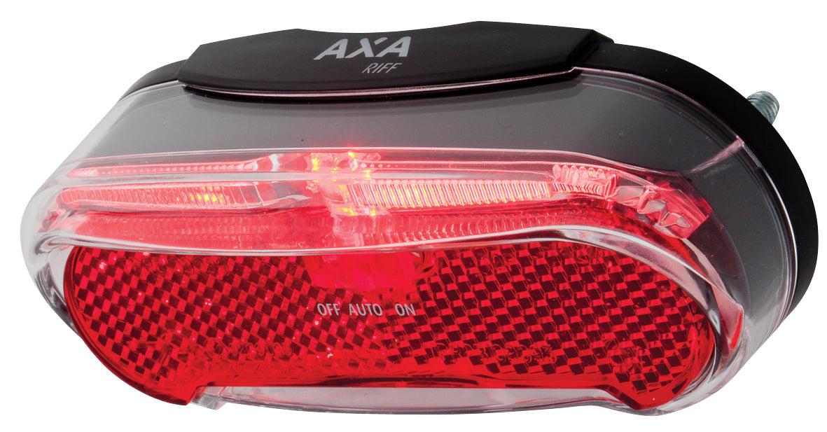 AXA Rear light Riff Battery Auto Black