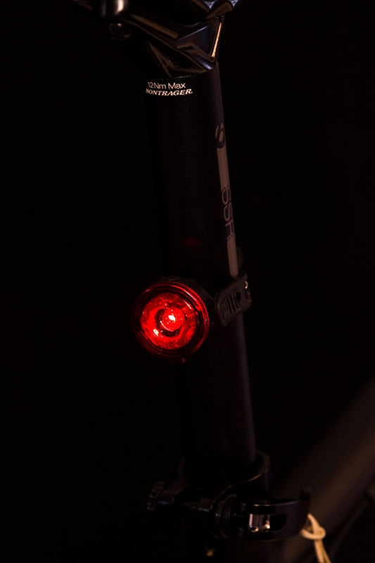 SPANNINGA Rear light Dot Black