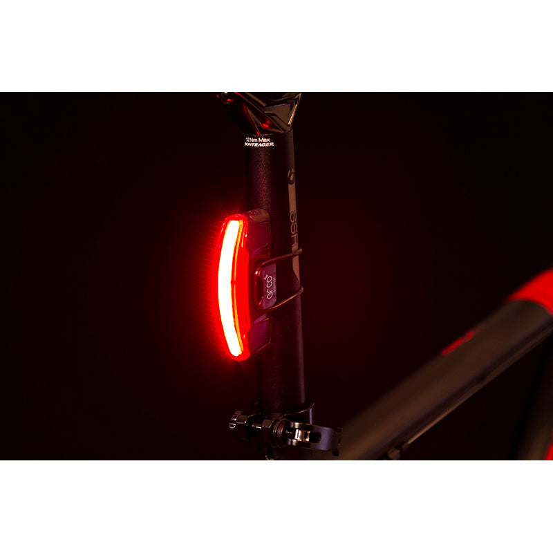SPANNINGA Rear light Arco Black