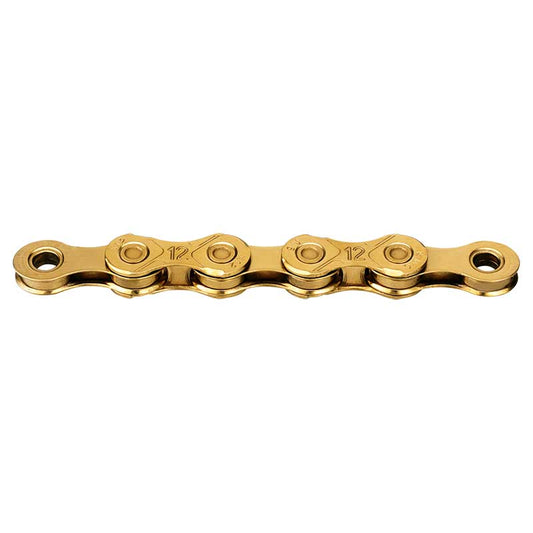 KMC Chain X12 Ti-N Gold WAXED 12 speed