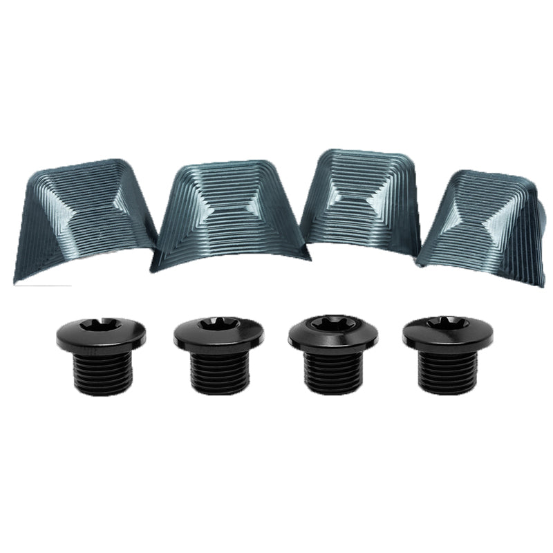 ABSOLUTEBLACK Chainring bolt cover Dura