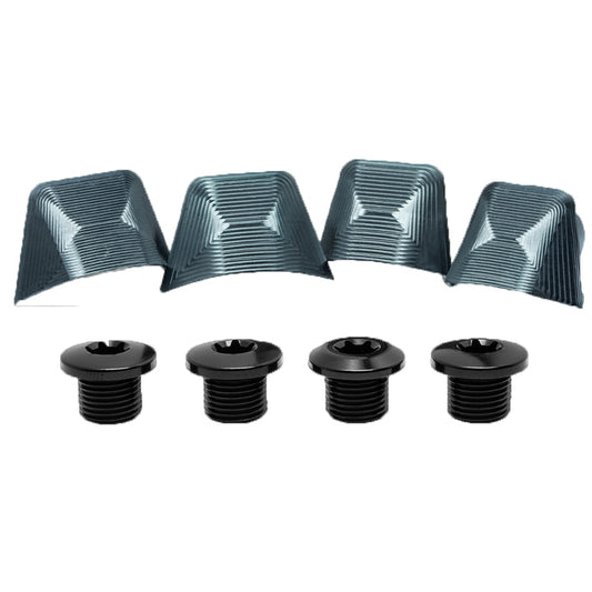 ABSOLUTEBLACK Chainring bolt cover Dura