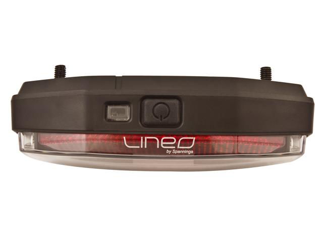 SPANNINGA Rear light Lineo Xba Black